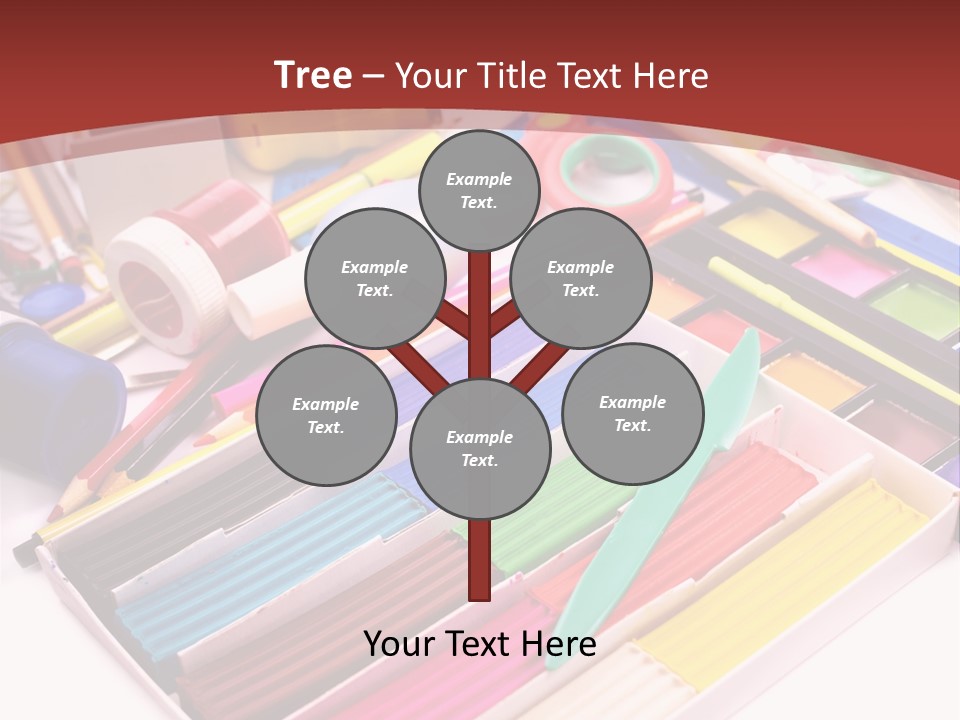 Education Elementary Tool PowerPoint Template