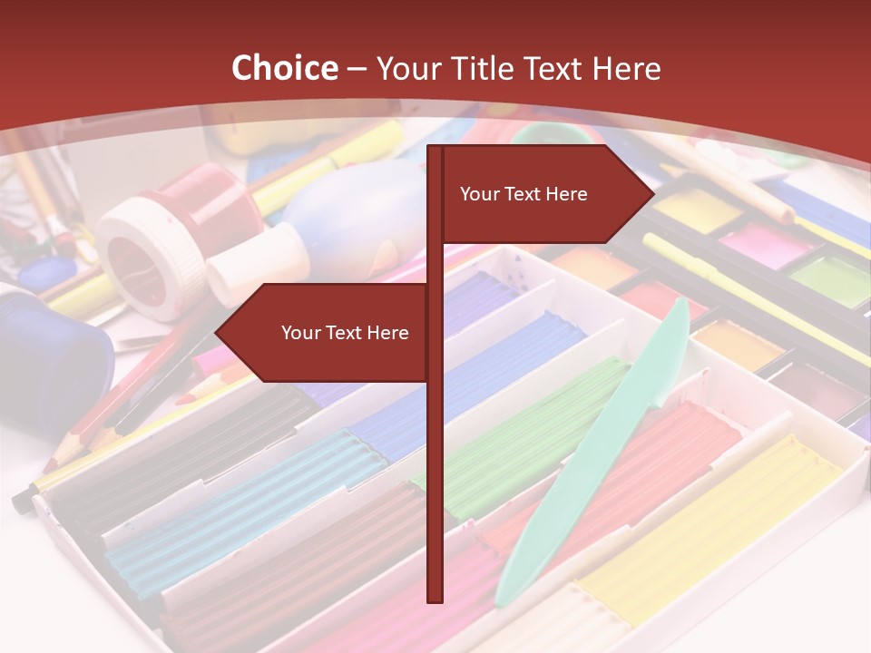 Education Elementary Tool PowerPoint Template