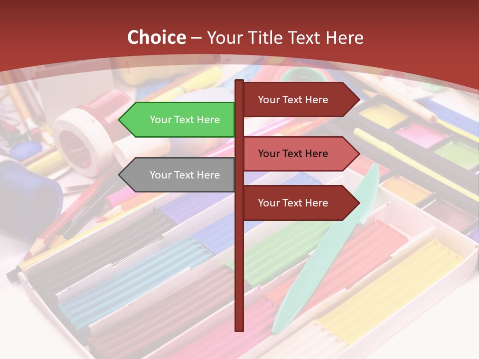 Education Elementary Tool PowerPoint Template