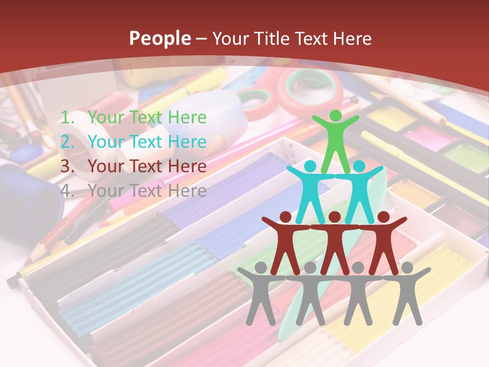 Education Elementary Tool PowerPoint Template
