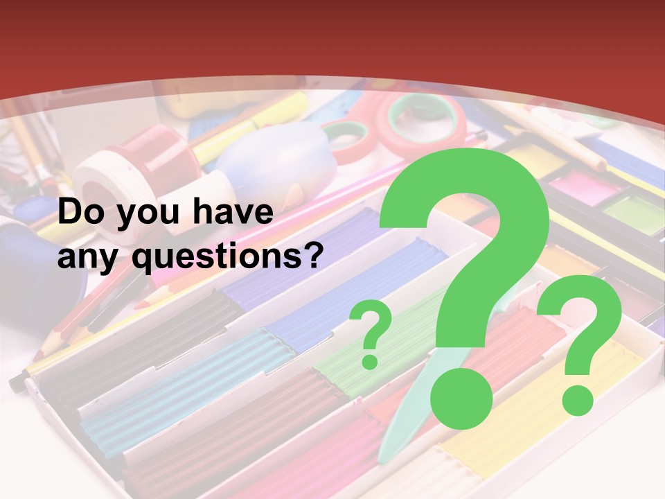 Education Elementary Tool PowerPoint Template