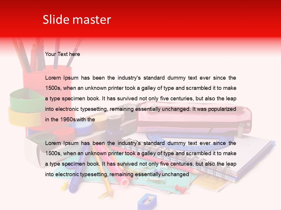 Still Life Art Angle PowerPoint Template