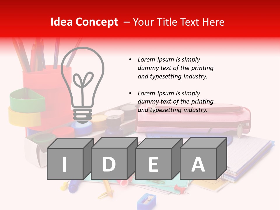 Still Life Art Angle PowerPoint Template