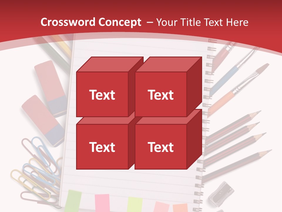 Business Clipper Paper PowerPoint Template