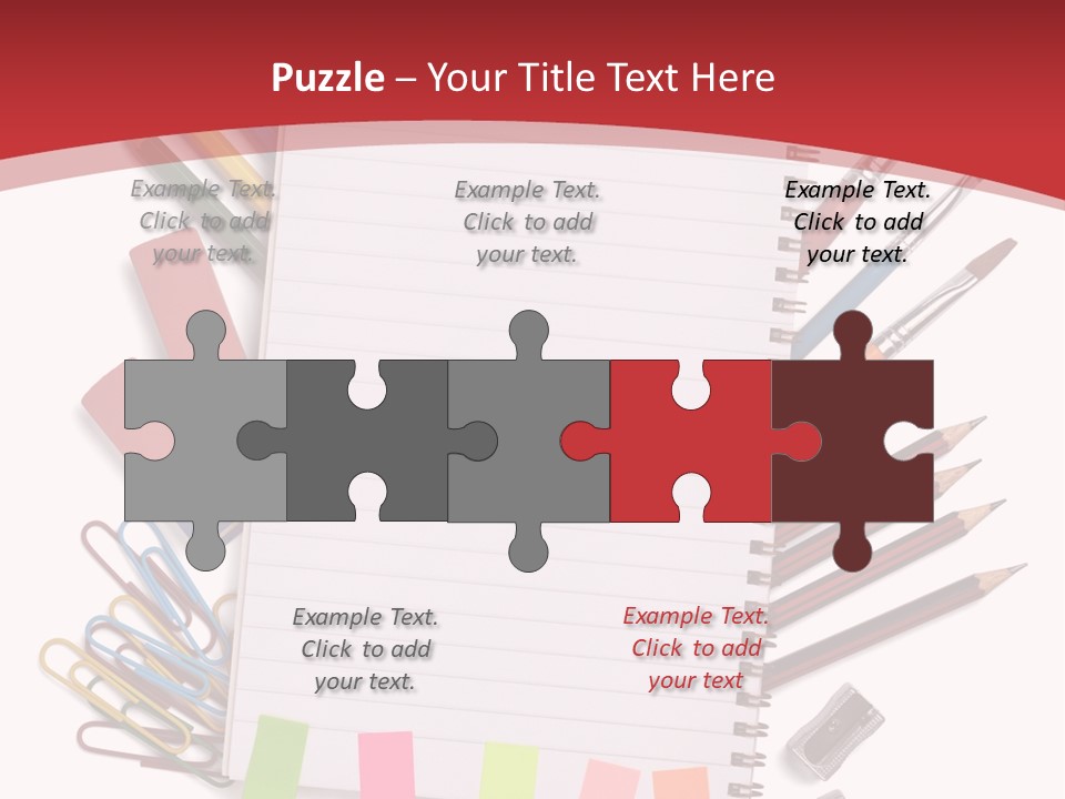 Business Clipper Paper PowerPoint Template