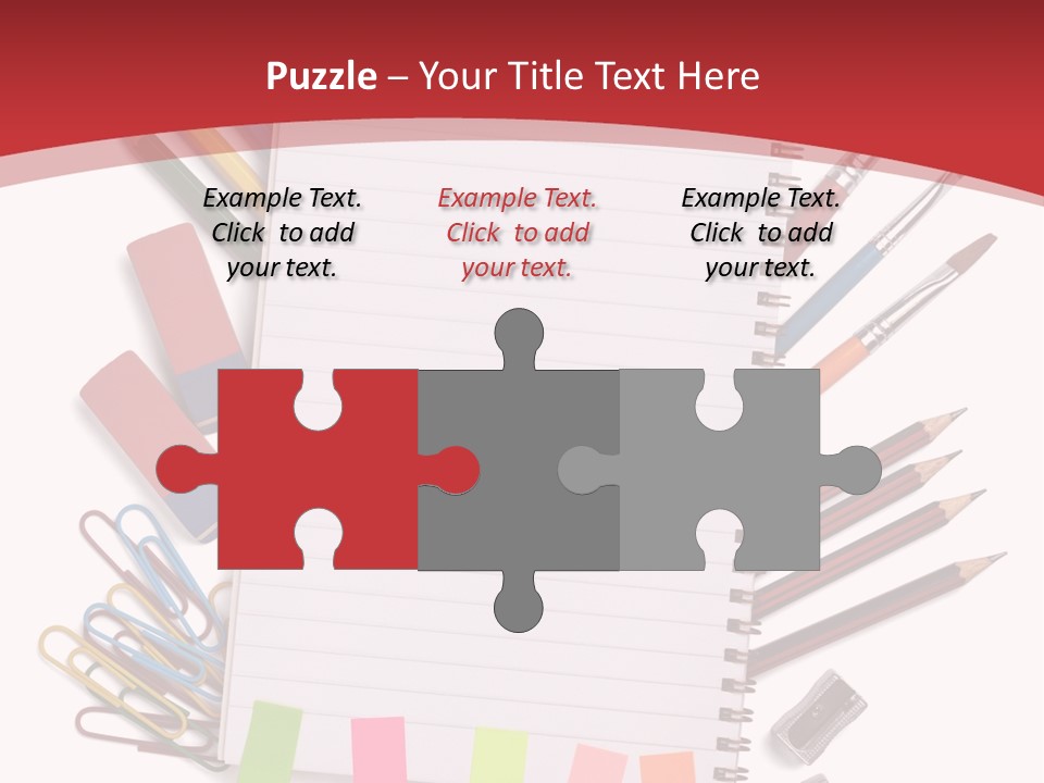 Business Clipper Paper PowerPoint Template