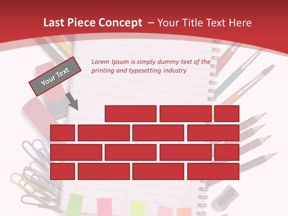 Business Clipper Paper PowerPoint Template