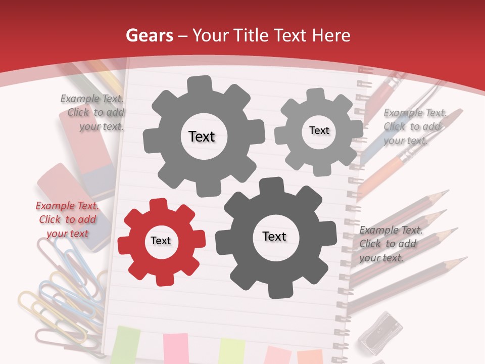 Business Clipper Paper PowerPoint Template