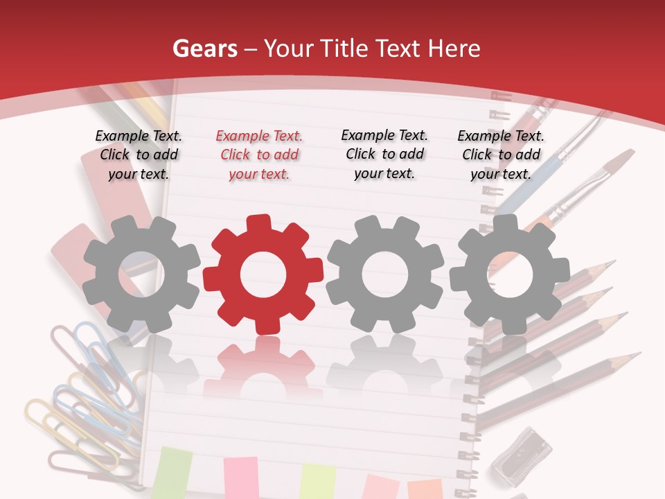 Business Clipper Paper PowerPoint Template