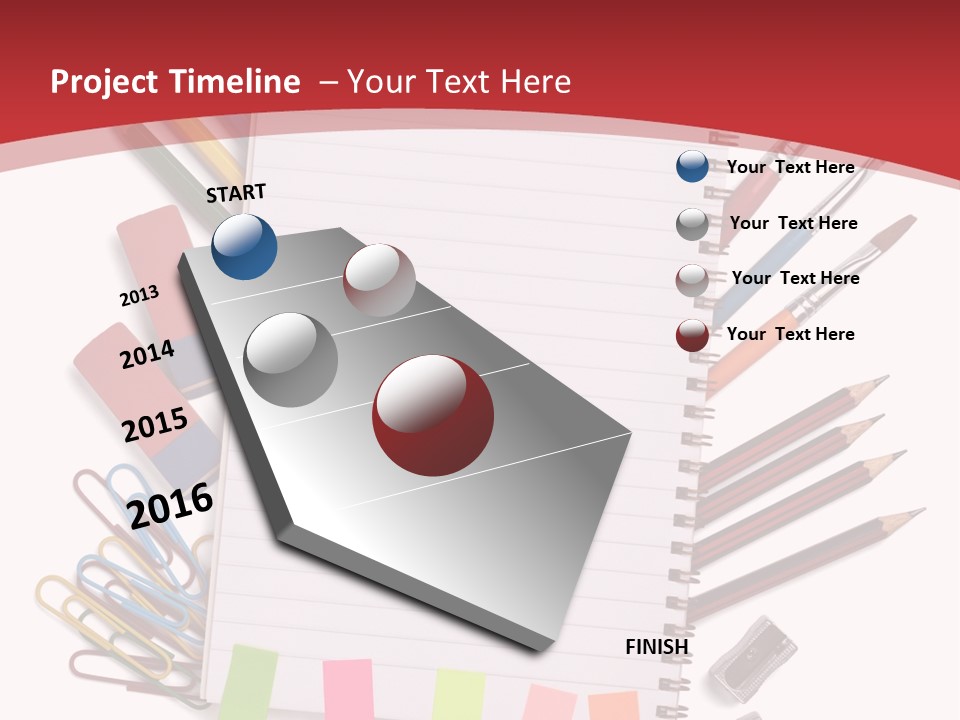 Business Clipper Paper PowerPoint Template