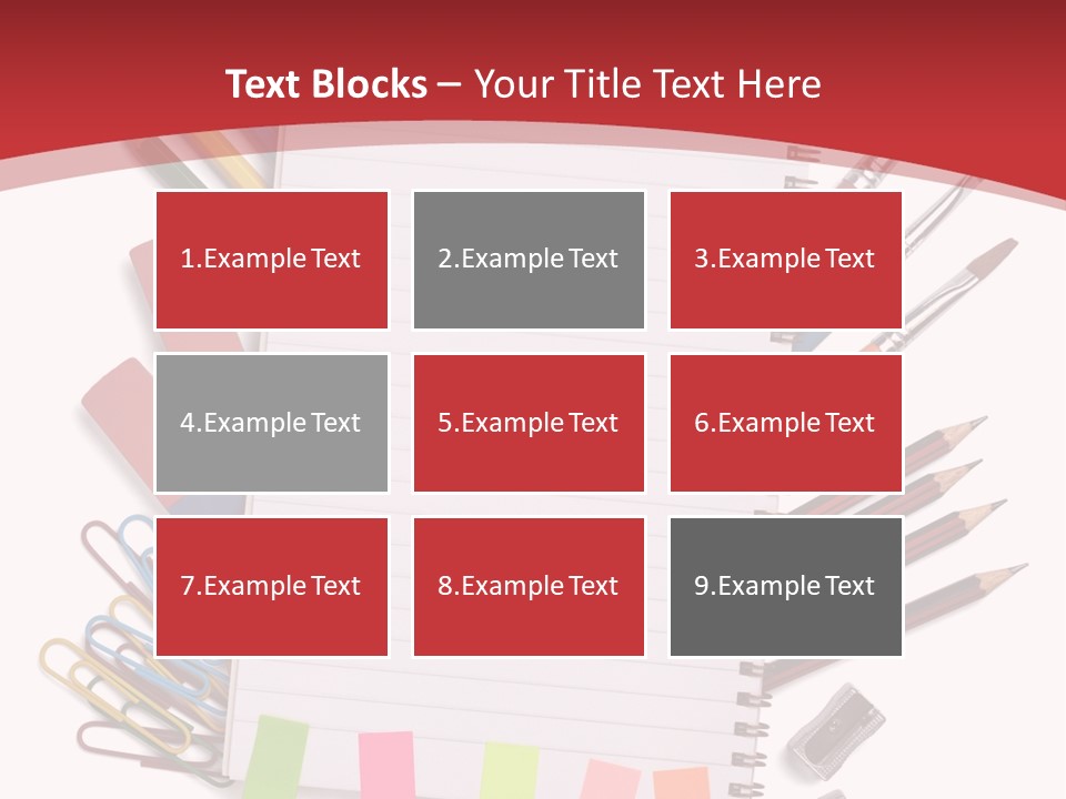 Business Clipper Paper PowerPoint Template