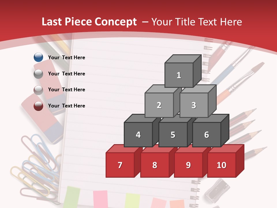 Business Clipper Paper PowerPoint Template