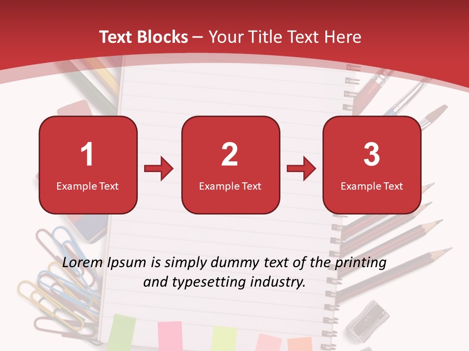 Business Clipper Paper PowerPoint Template