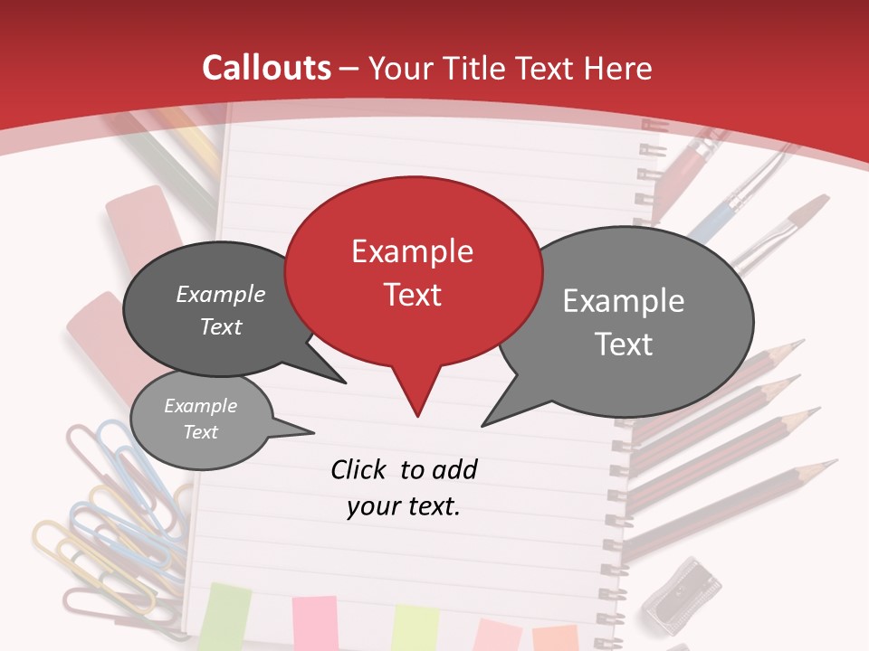 Business Clipper Paper PowerPoint Template