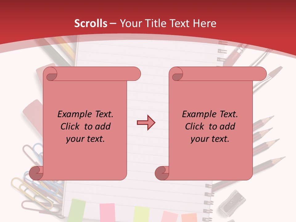 Business Clipper Paper PowerPoint Template