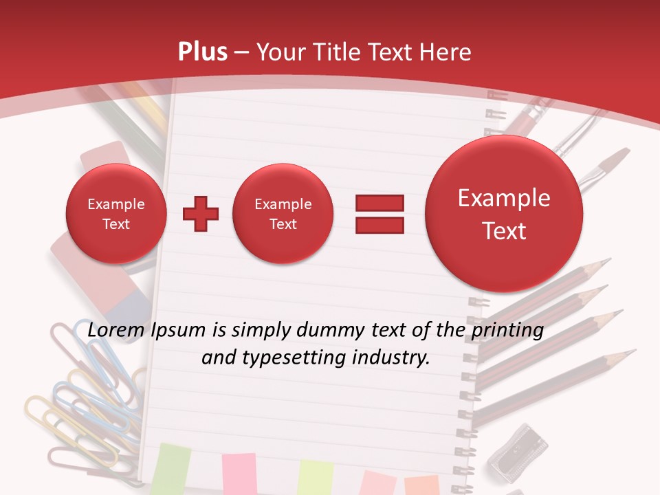 Business Clipper Paper PowerPoint Template