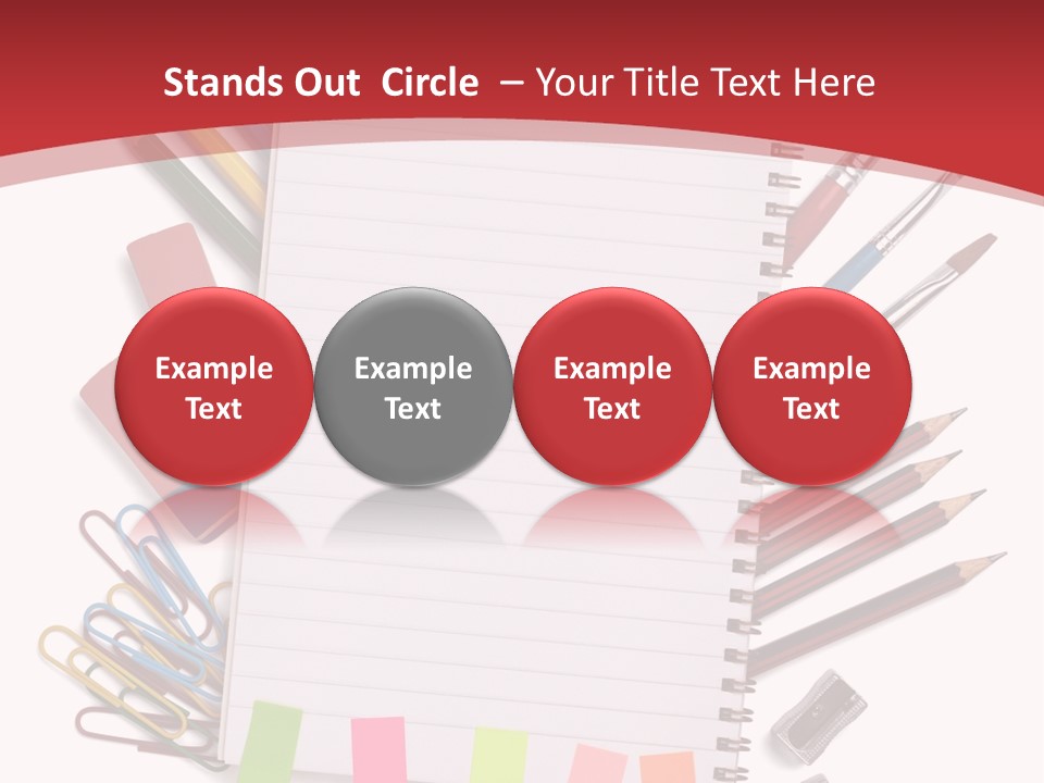 Business Clipper Paper PowerPoint Template