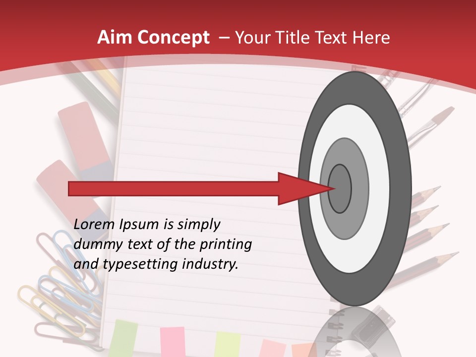 Business Clipper Paper PowerPoint Template