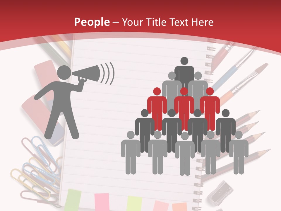 Business Clipper Paper PowerPoint Template