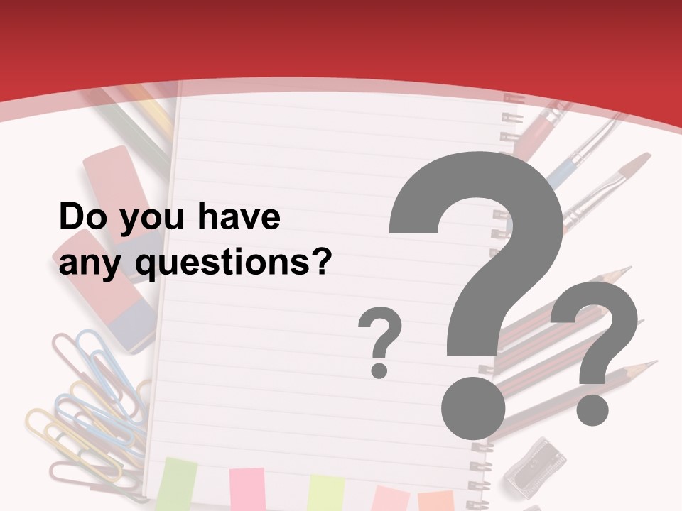 Business Clipper Paper PowerPoint Template