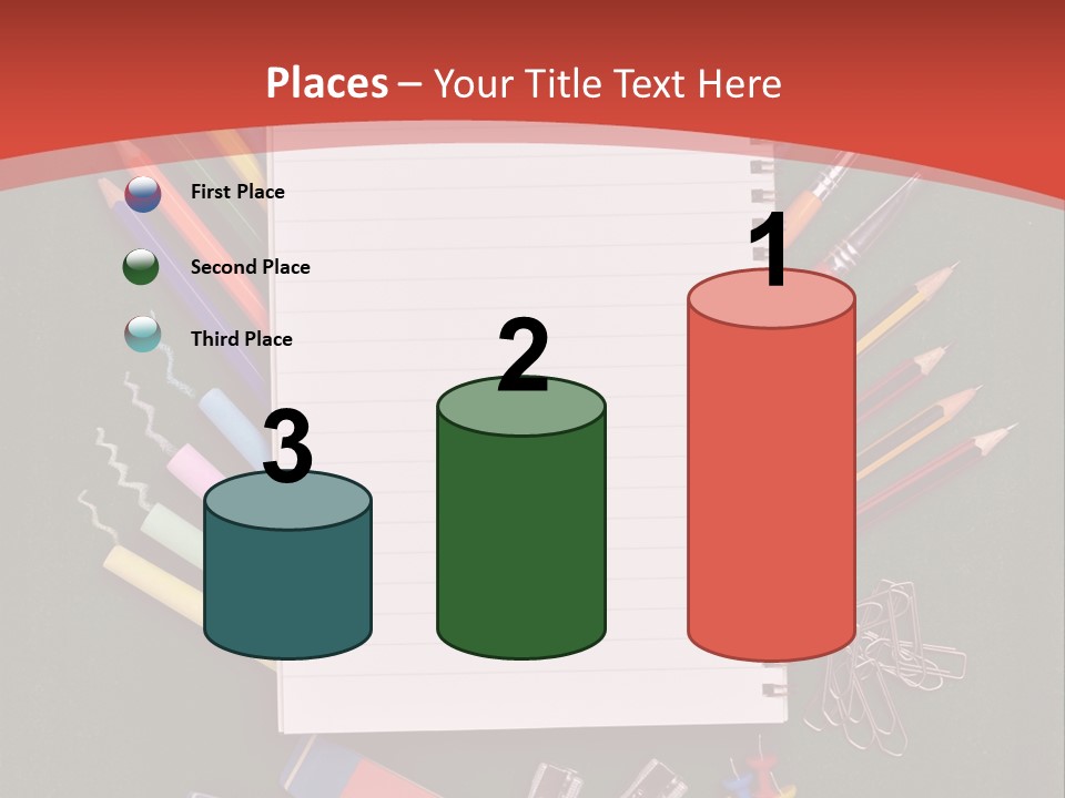 Scissors Magnifier Elementary PowerPoint Template