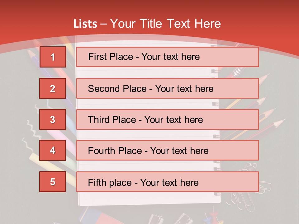 Scissors Magnifier Elementary PowerPoint Template
