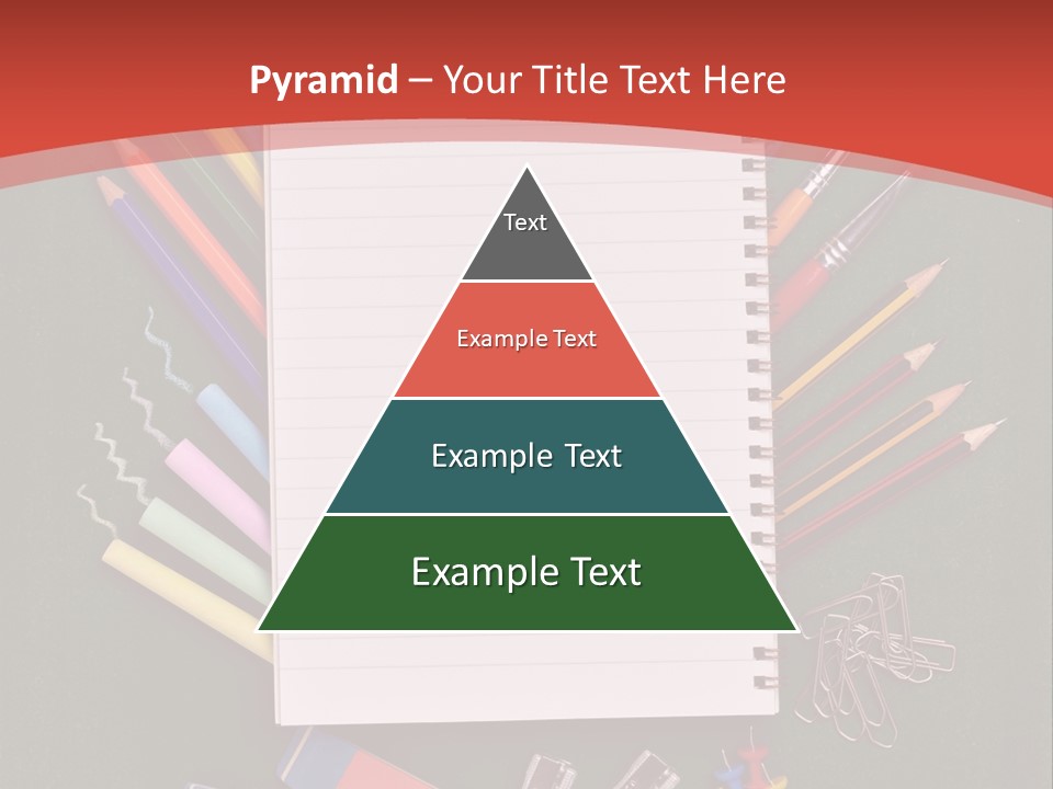 Scissors Magnifier Elementary PowerPoint Template