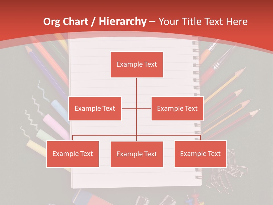 Scissors Magnifier Elementary PowerPoint Template