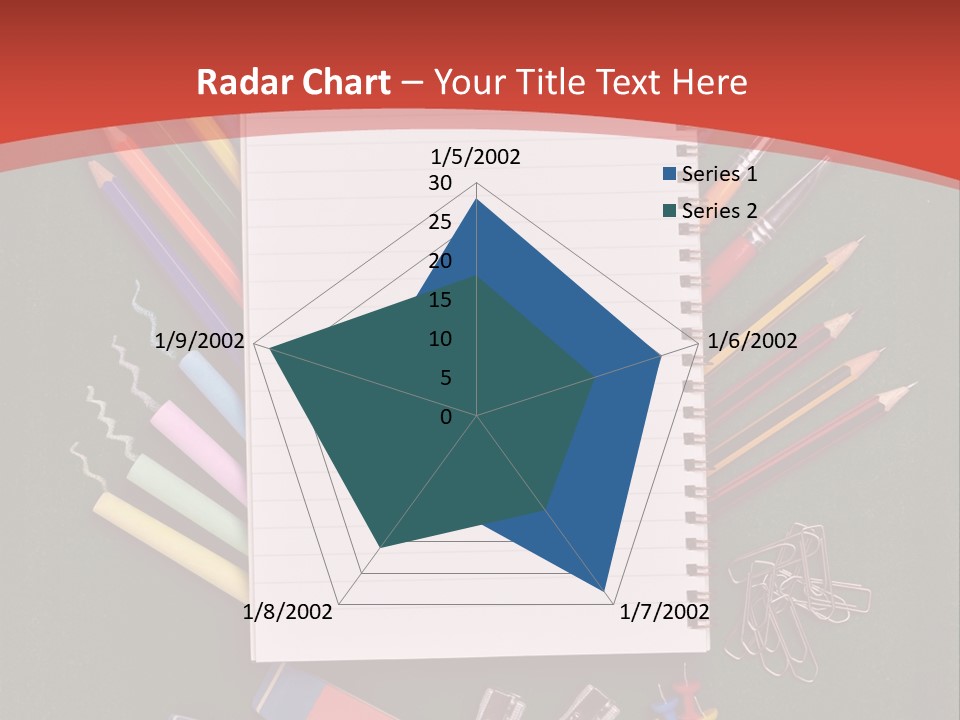 Scissors Magnifier Elementary PowerPoint Template
