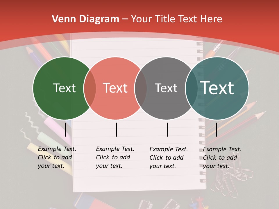 Scissors Magnifier Elementary PowerPoint Template
