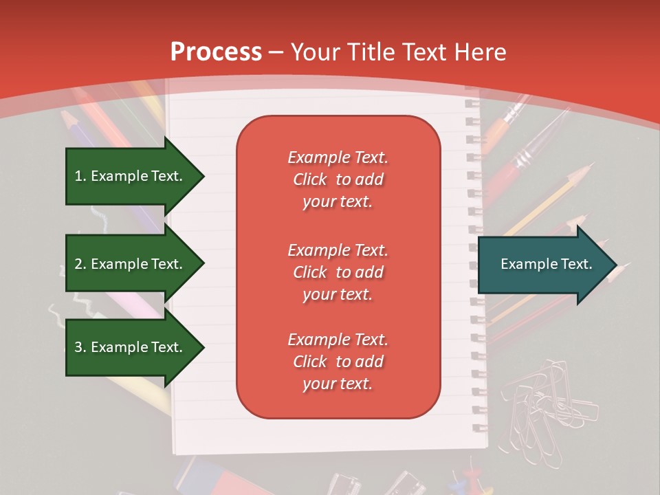 Scissors Magnifier Elementary PowerPoint Template