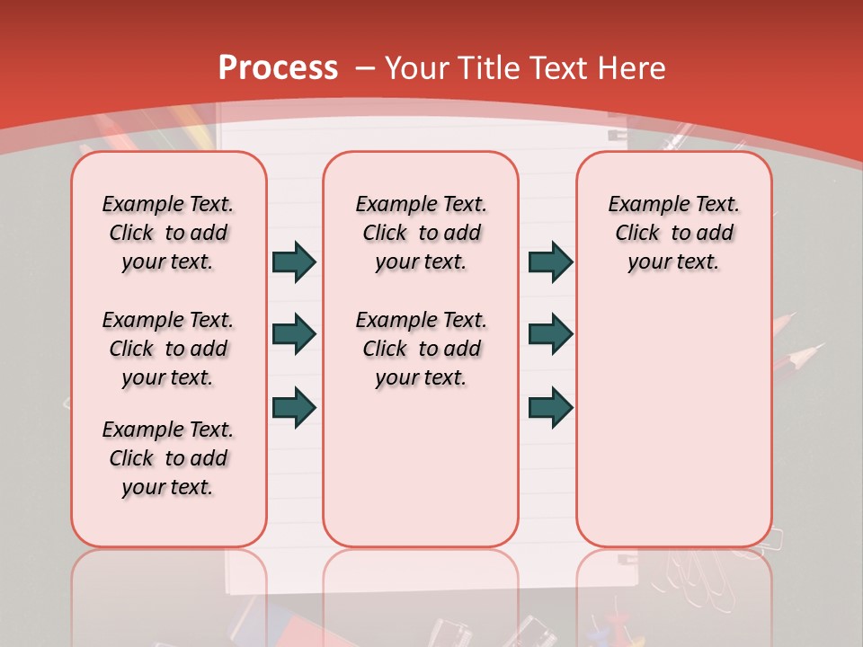 Scissors Magnifier Elementary PowerPoint Template