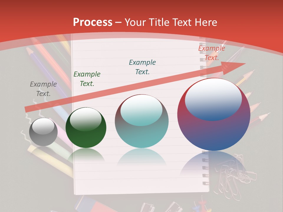Scissors Magnifier Elementary PowerPoint Template