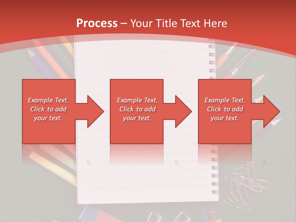 Scissors Magnifier Elementary PowerPoint Template