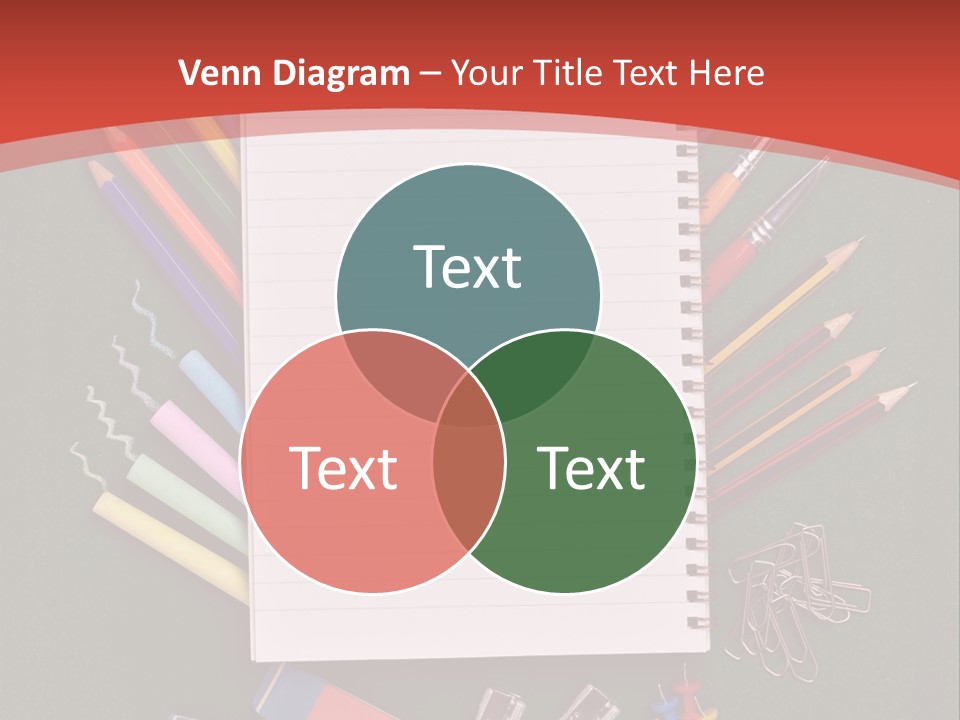 Scissors Magnifier Elementary PowerPoint Template