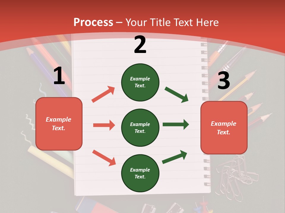 Scissors Magnifier Elementary PowerPoint Template