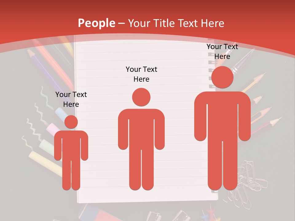 Scissors Magnifier Elementary PowerPoint Template