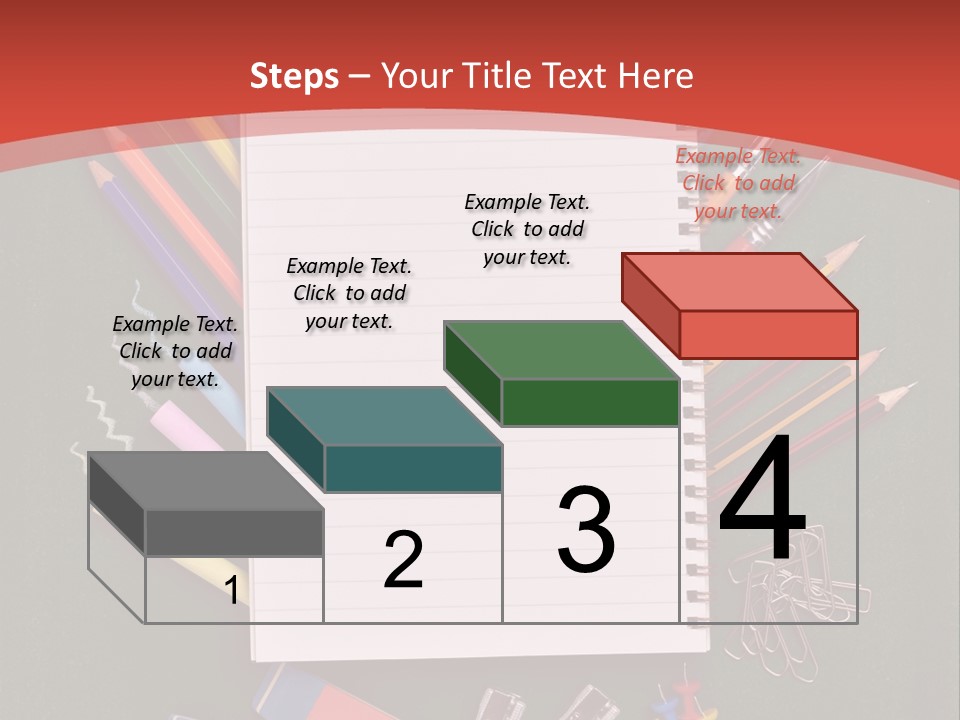 Scissors Magnifier Elementary PowerPoint Template