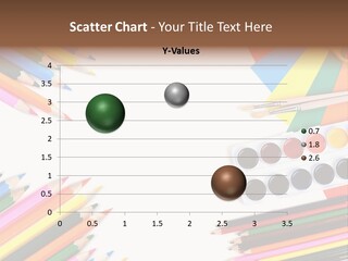 Desk Primary Pen PowerPoint Template