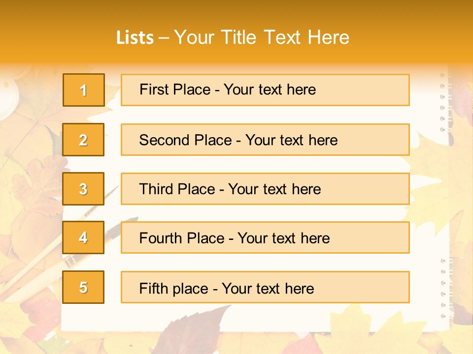 Work Colors White PowerPoint Template