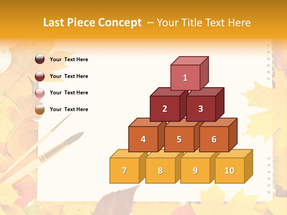 Work Colors White PowerPoint Template