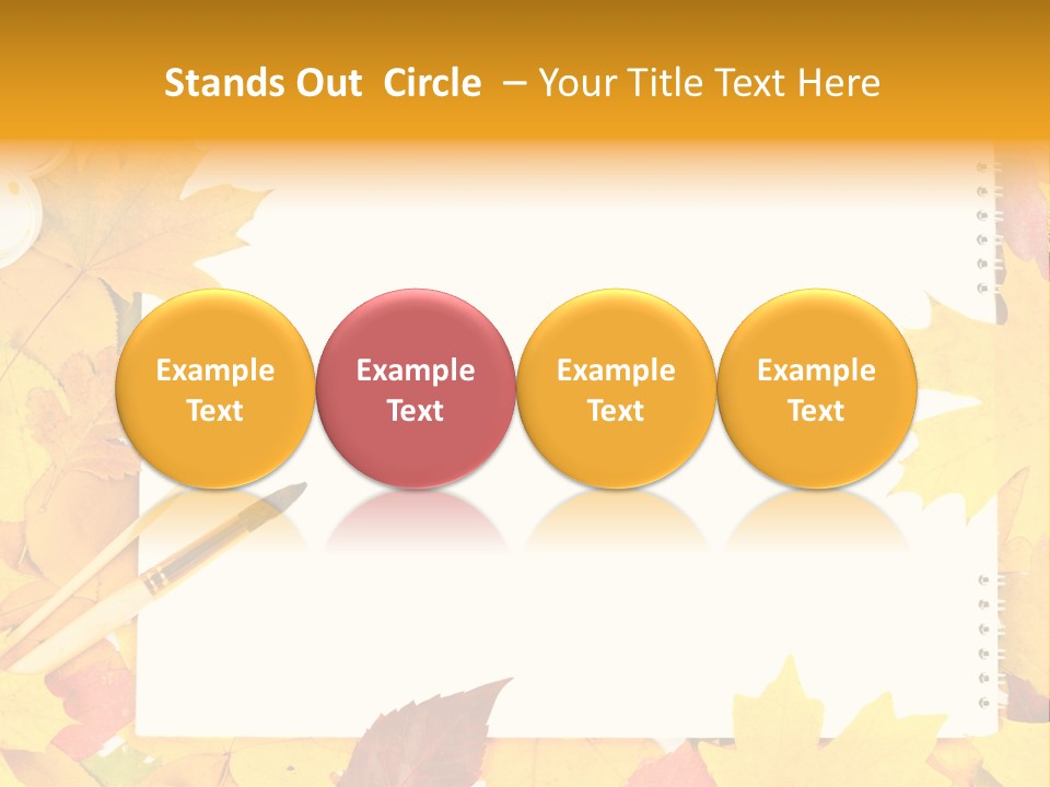 Work Colors White PowerPoint Template