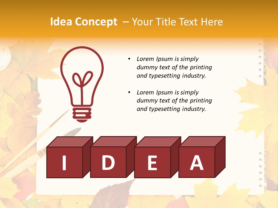 Work Colors White PowerPoint Template