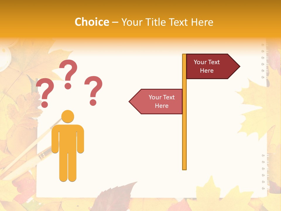 Work Colors White PowerPoint Template