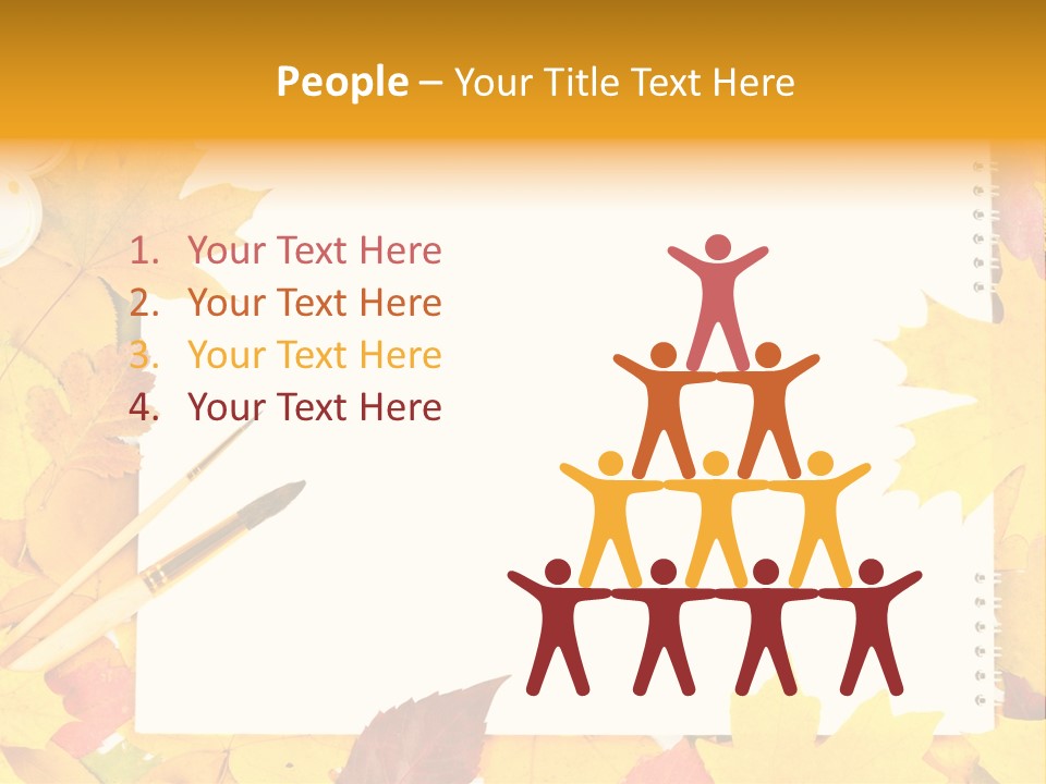 Work Colors White PowerPoint Template