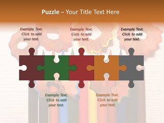 Draw Sketch Crayon PowerPoint Template