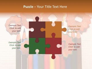 Draw Sketch Crayon PowerPoint Template