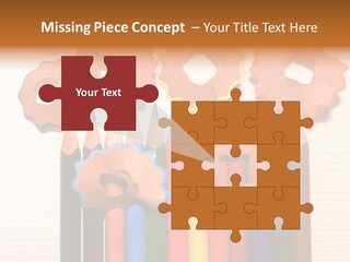 Draw Sketch Crayon PowerPoint Template