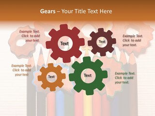 Draw Sketch Crayon PowerPoint Template