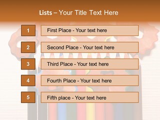 Draw Sketch Crayon PowerPoint Template